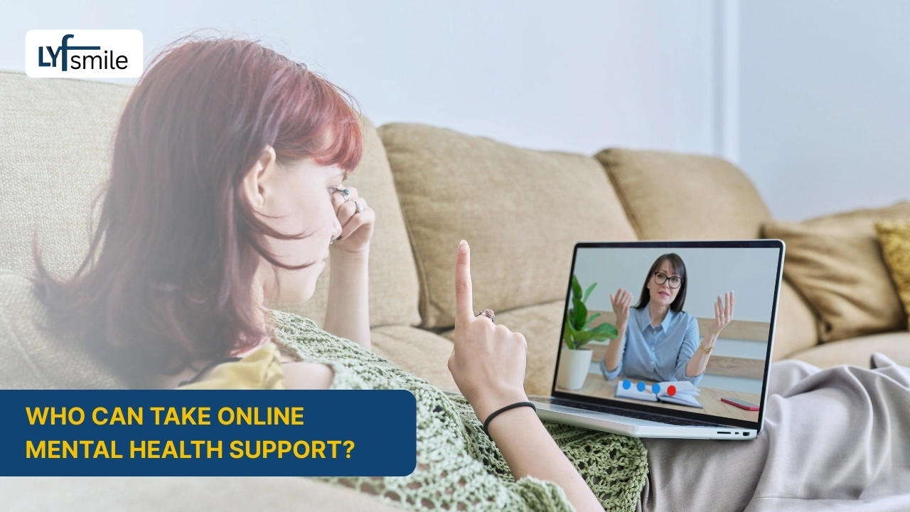 Online mental health support