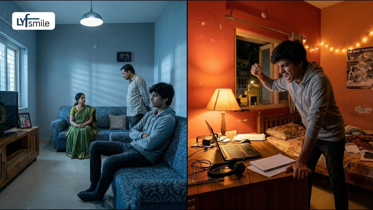 Teen anger and emotional issues due to parental distance