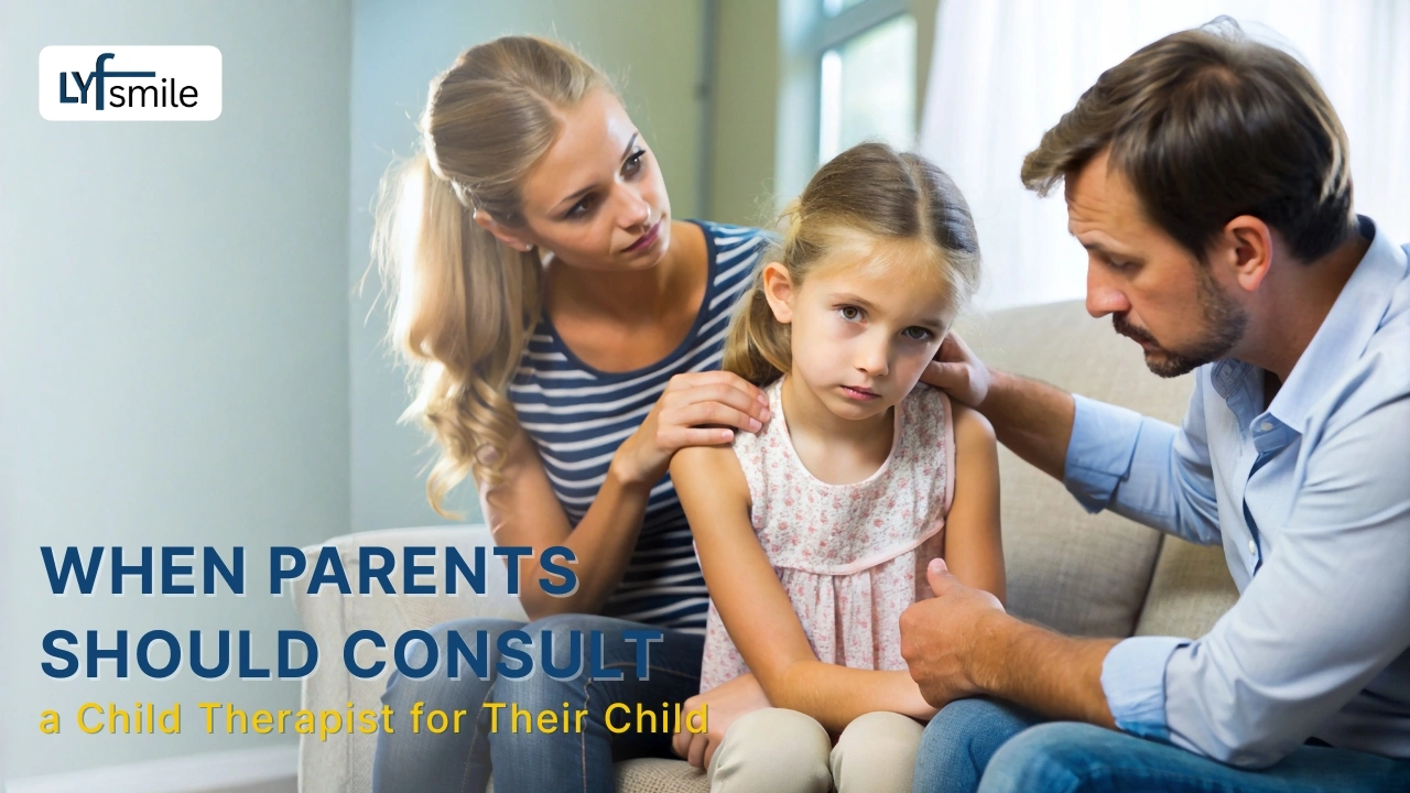 Signs showing when parents should consult a therapist