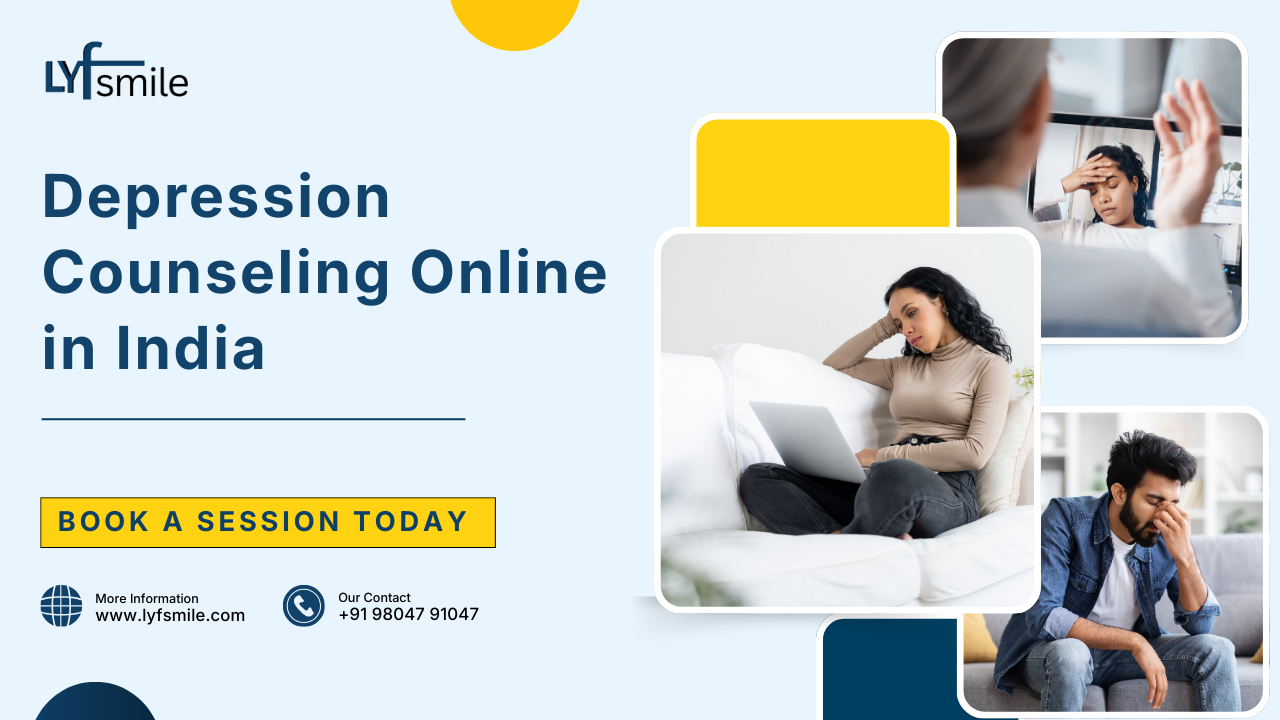 Free 24 X 7 X 365 Depression Counseling Online in India