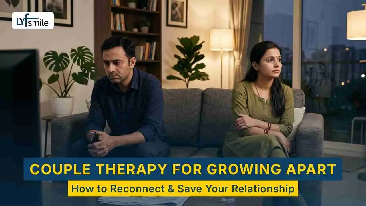 Online Couples Therapy for Growing Apart | India