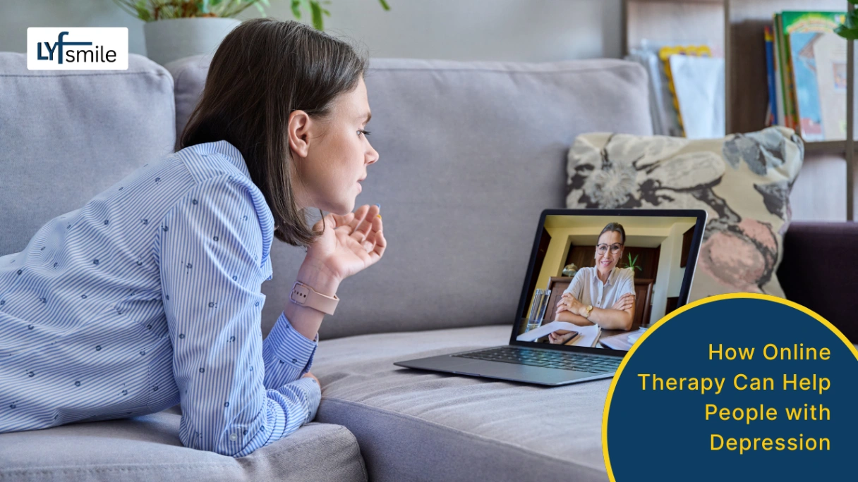 online therapy for depression counseling session