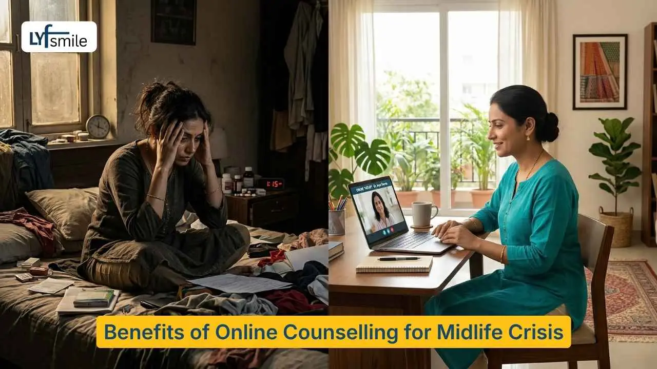 Benefits of Online Counselling for Midlife Crisis