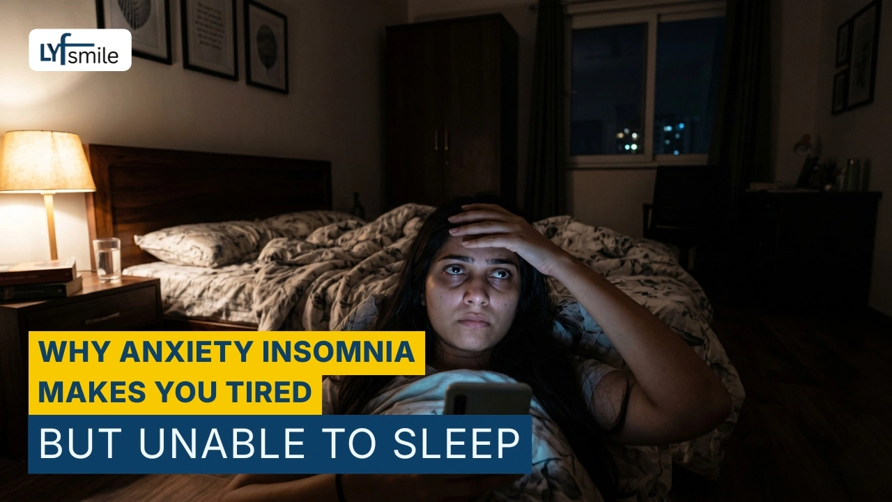 Stop Anxiety Insomnia: Proven Ways to Fix Sleep in Gurgaon