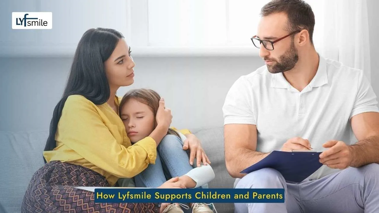 Parents learning to identify and support emotional challenges in children, guided by experts
