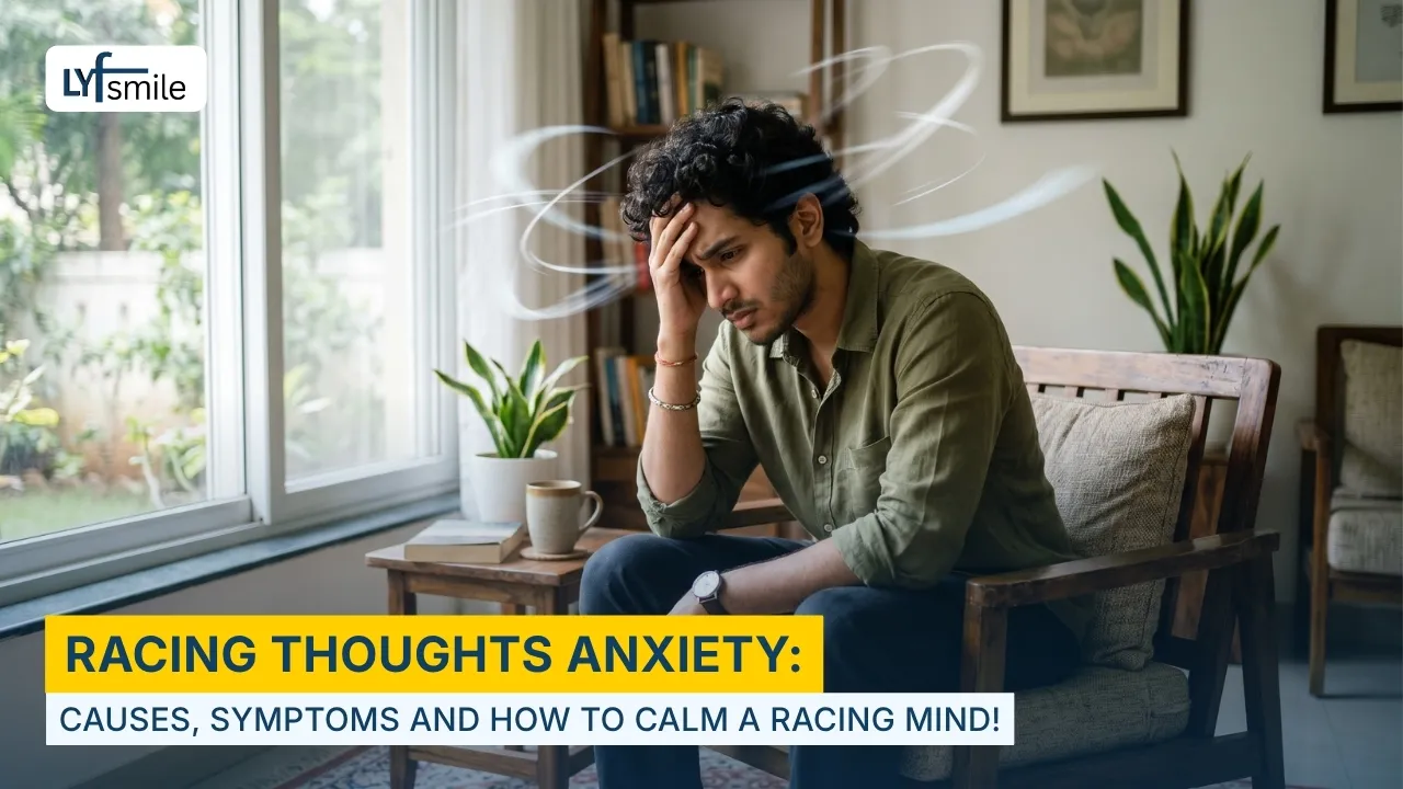 How do I stop racing thoughts during anxiety?